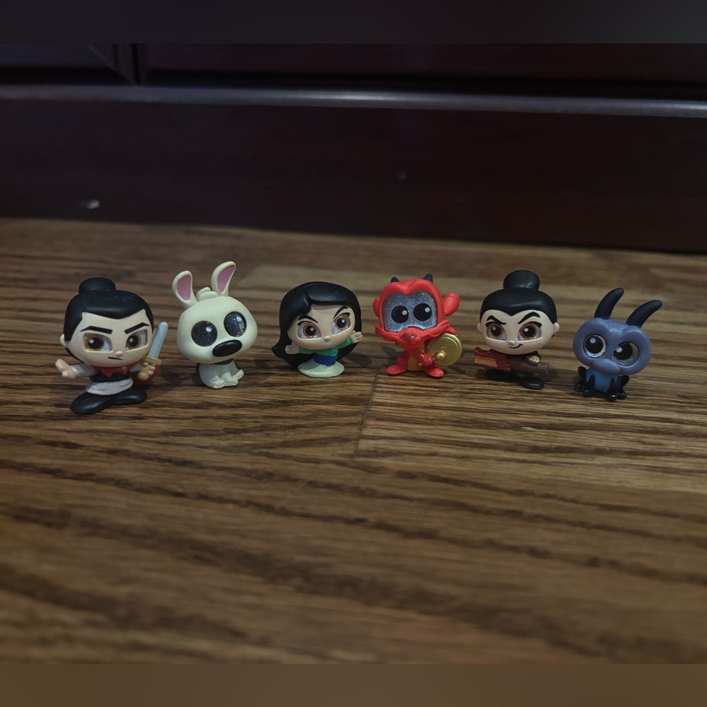 Doorables Mulan complete set